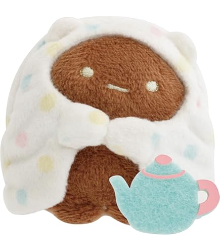 Amazon.co.jp: すみっコぐらし『ミスドコラボ2』てのりぬいぐるみ まめ